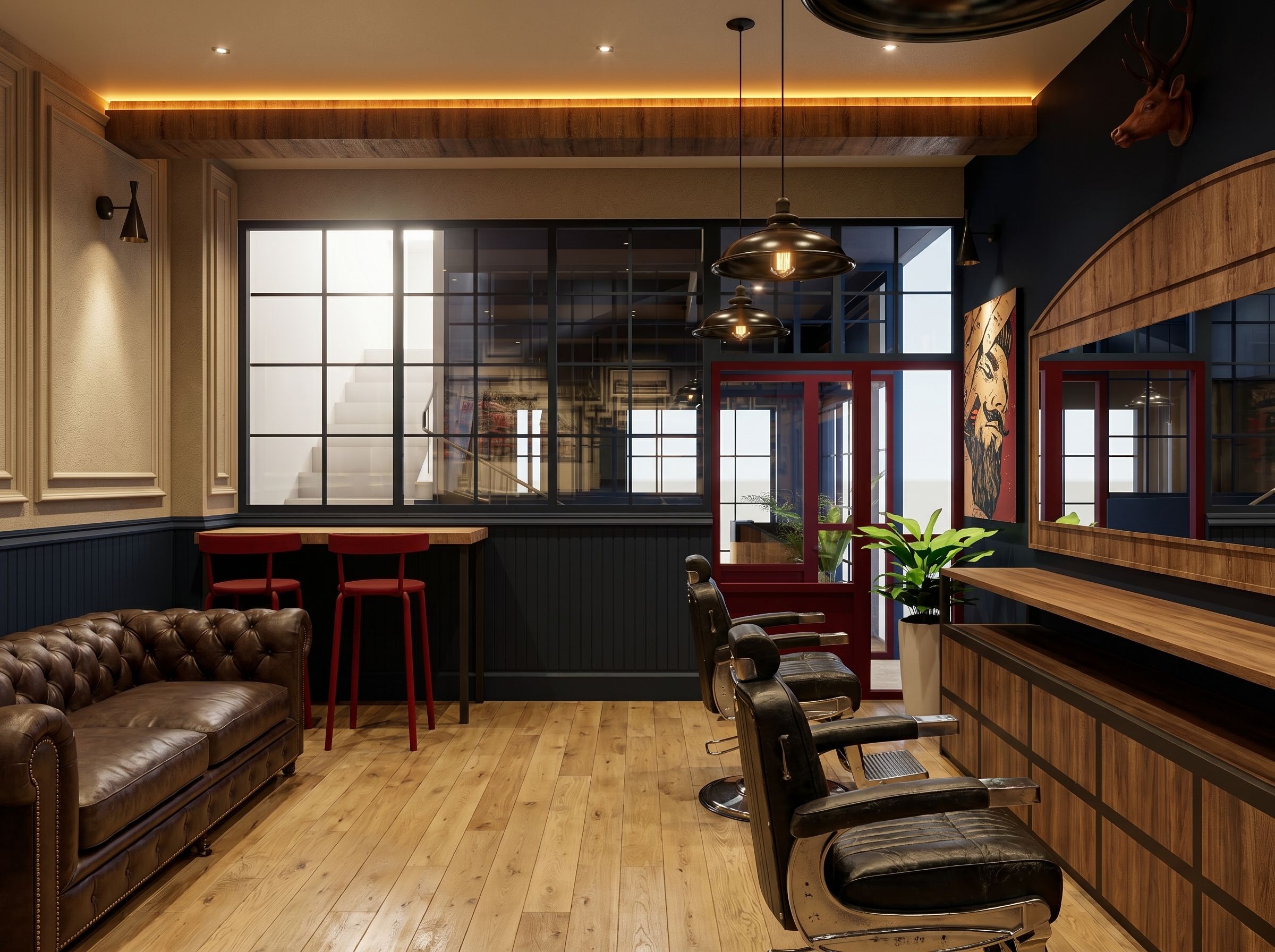 Renovasi Barbershop - 1