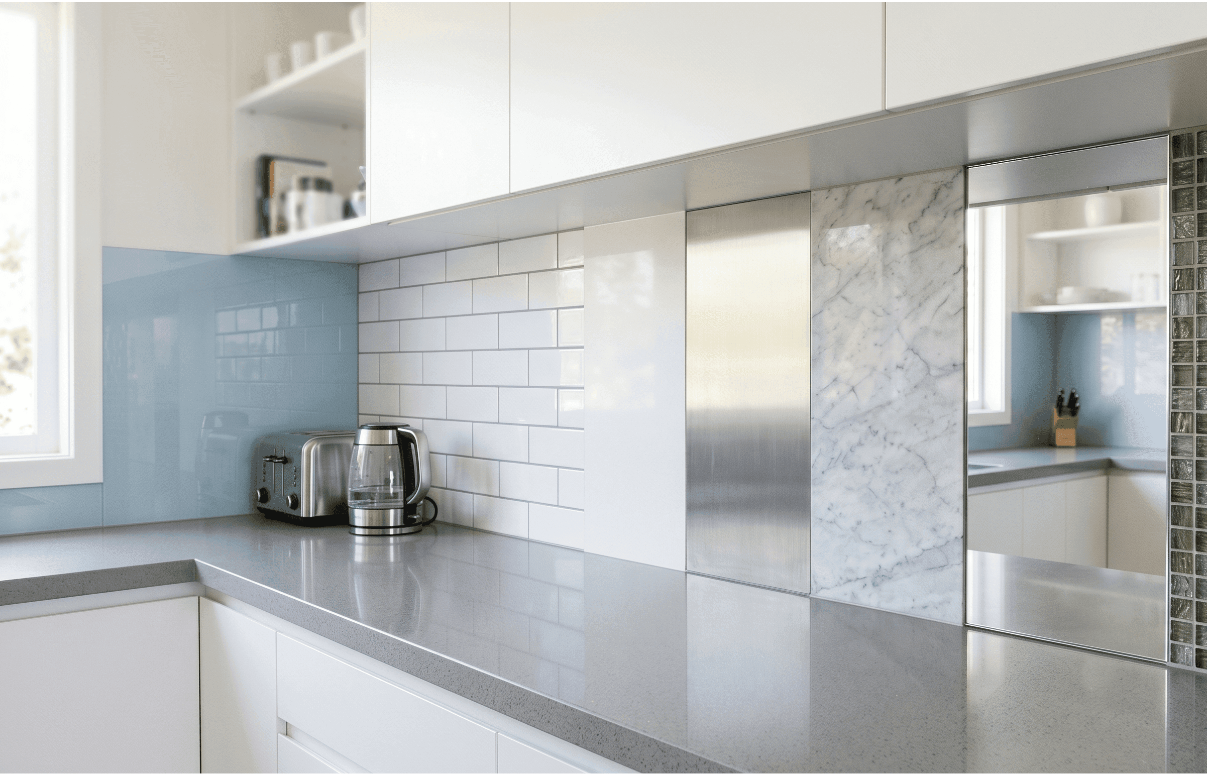 7 Material Backsplash Dapur: Estetik, Awet, & Mudah Dibersihkan