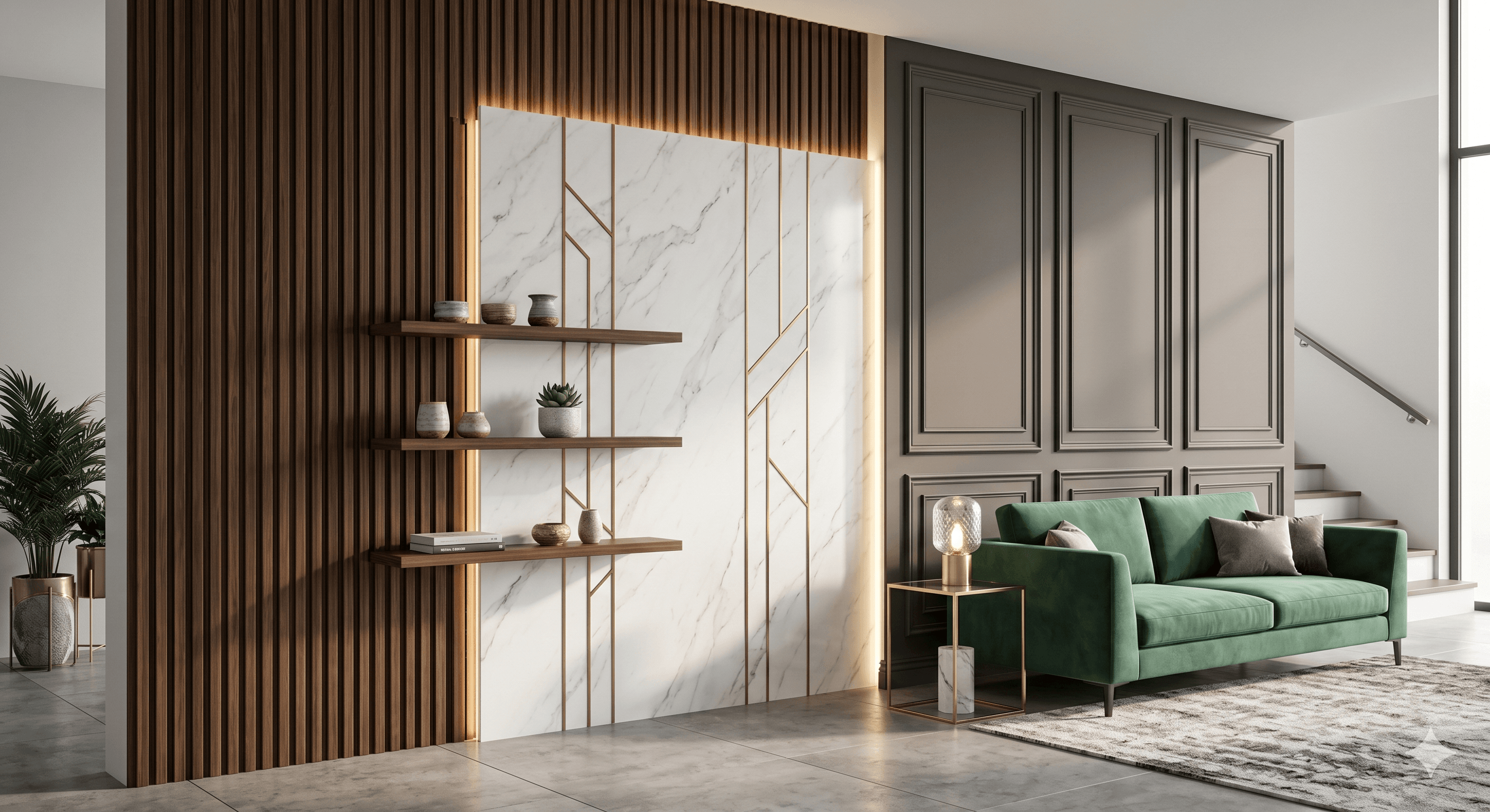 Wall Panel Interior: 5 Tren Dinding Dekoratif yang Bikin Rumah Mewah
