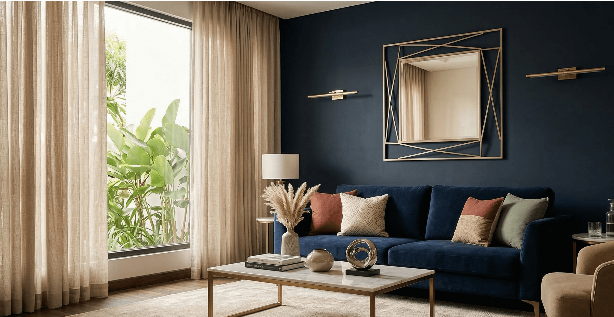 Pilihan Kombinasi Warna Interior Bikin Ruangan Terasa Mewah