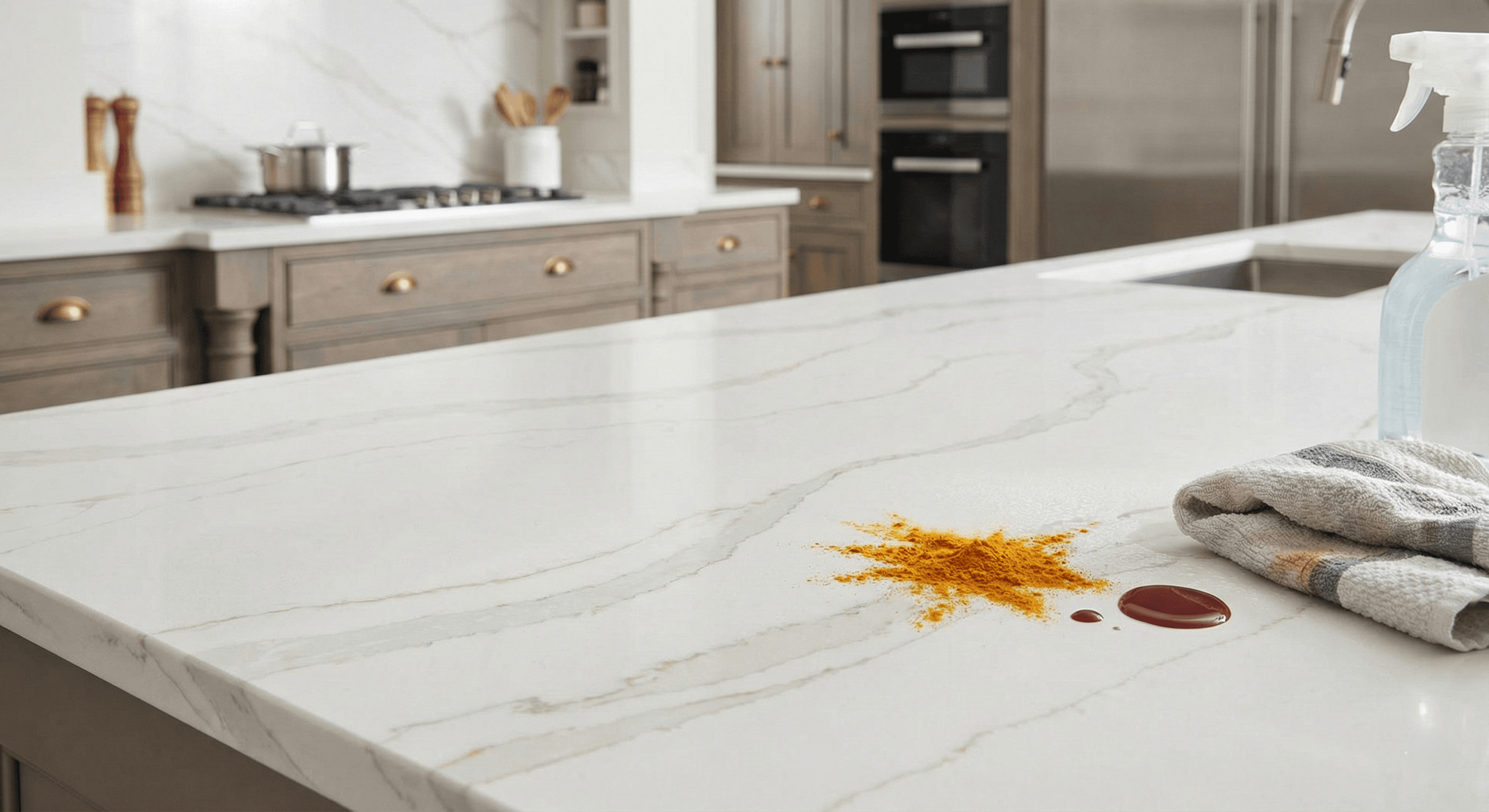 Rahasia Countertop Dapur Mewah yang Anti Noda & Tahan Gores