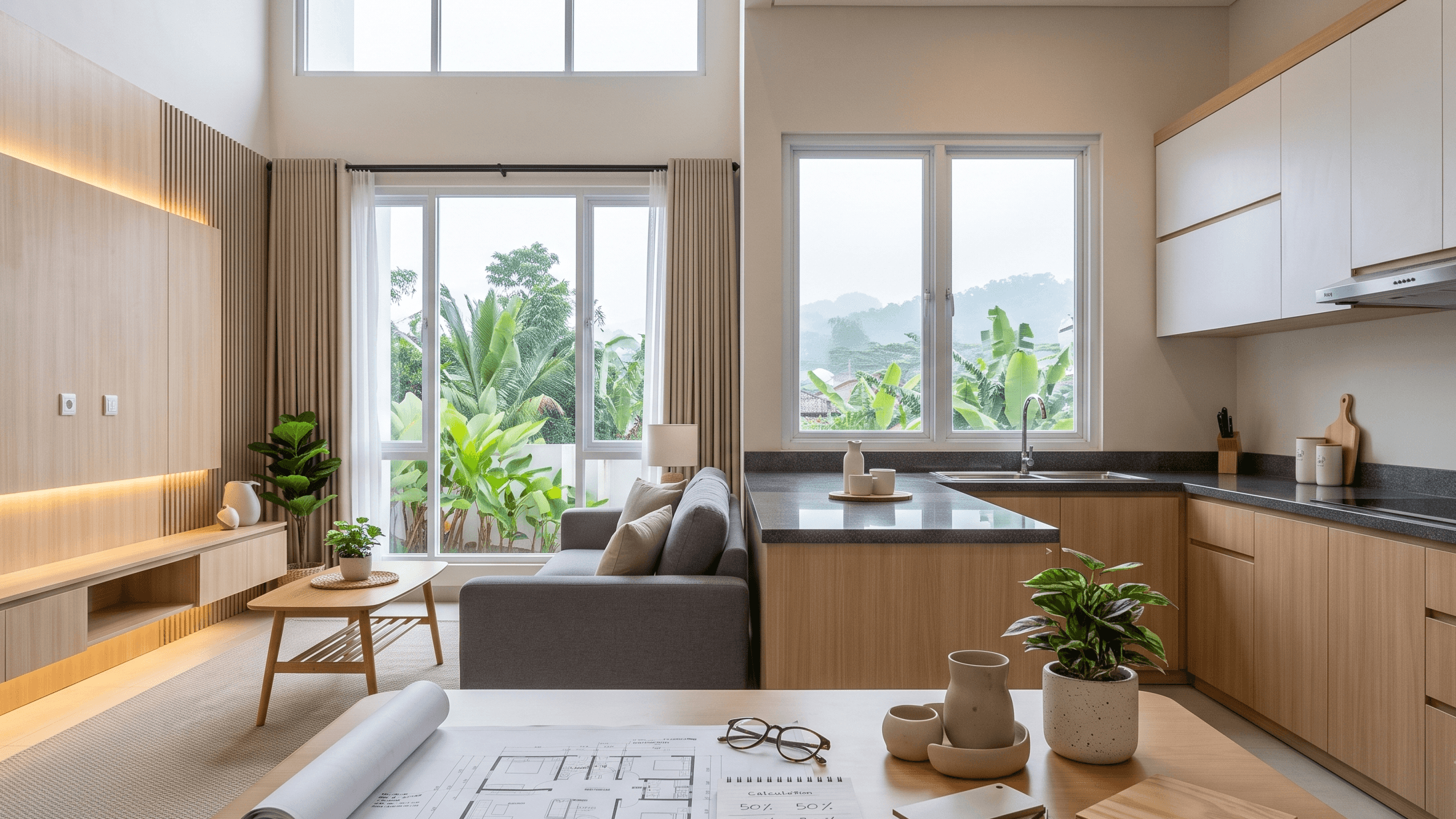 Cara Menyusun Budget Interior Rumah dari Nol Agar Tidak Bocor