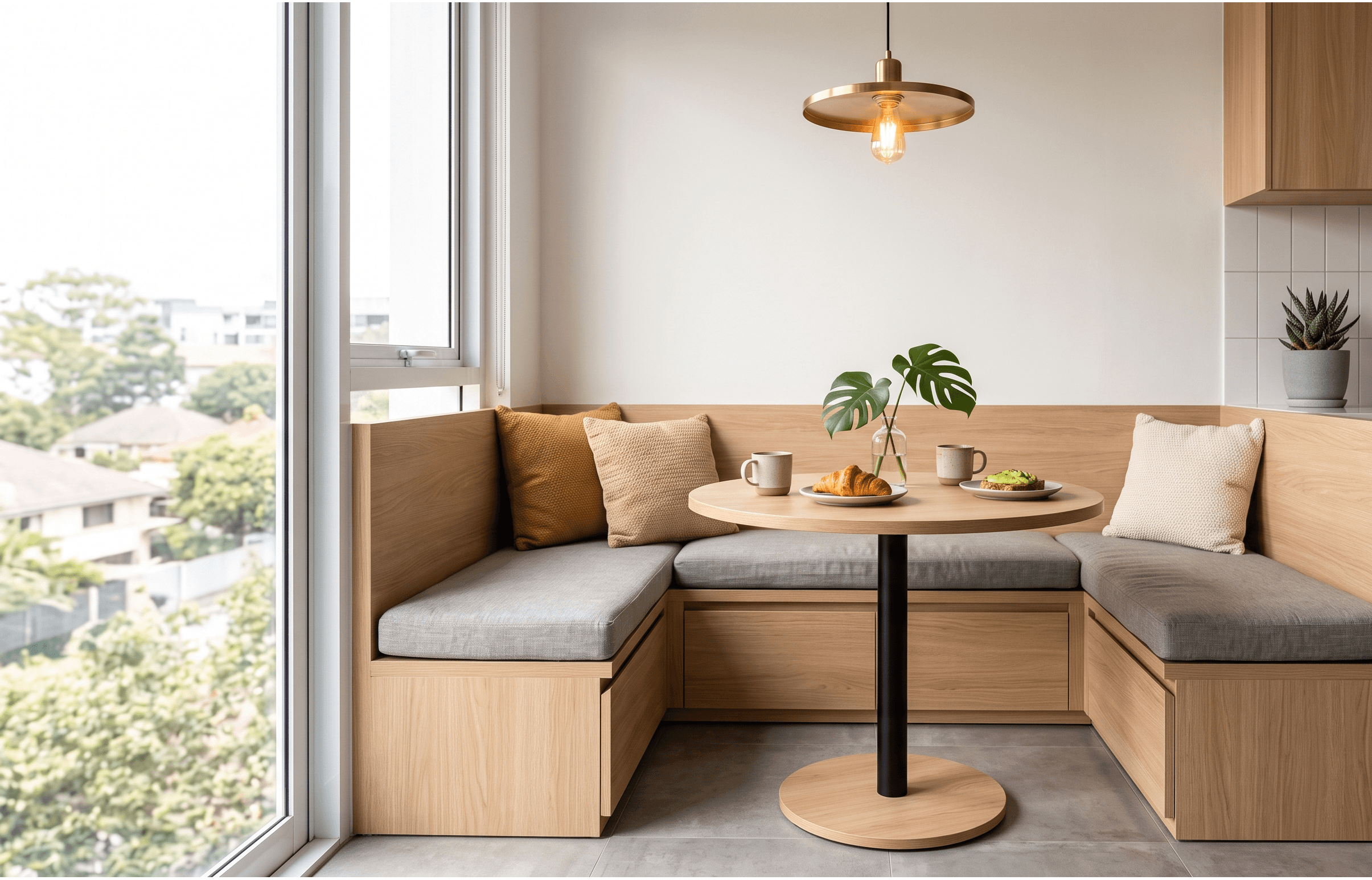 Desain Breakfast Nook Rumah: Sudut 1,5 Meter yang Mengubah Mood Pagi