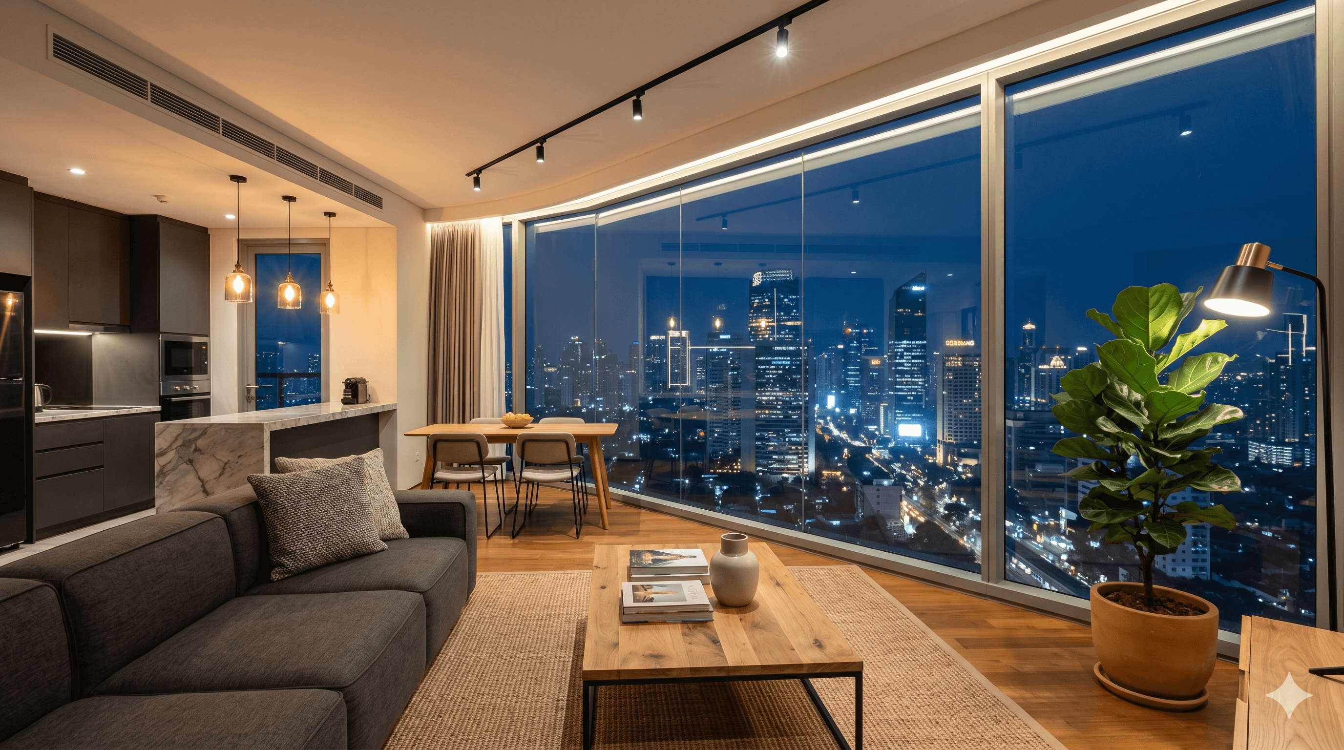 Desain Interior Apartemen Kuningan Jakarta: Mewah & Fungsional