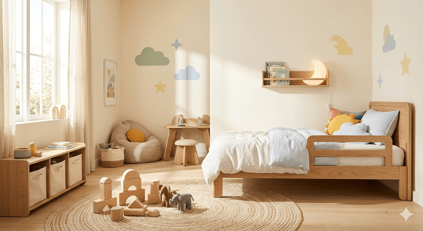 7 Ide Desain Interior Kamar Anak Estetik, Kreatif dan Pasti Aman