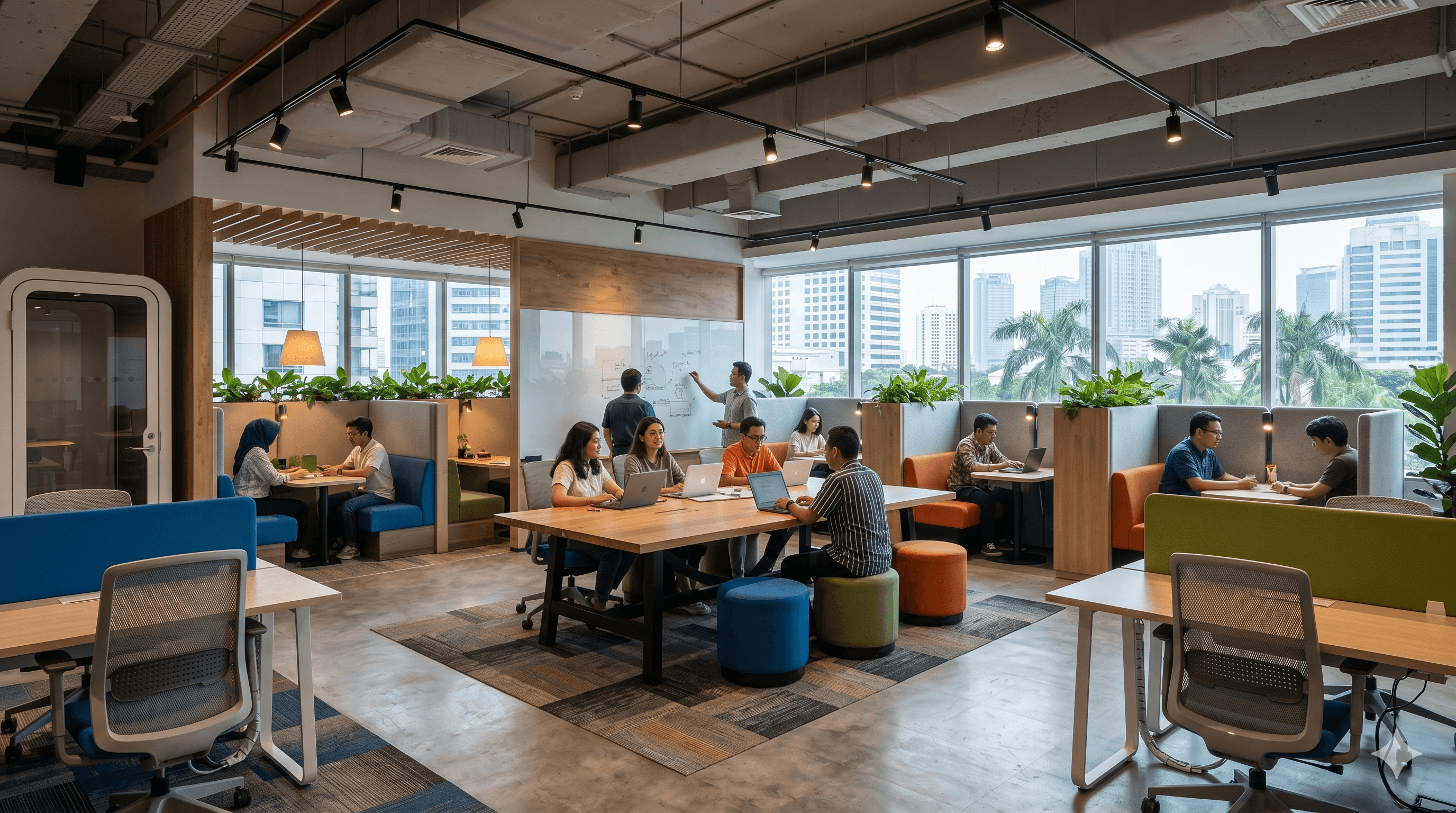 Desain Interior Kantor Startup Jakarta: Rahasia Ruang Kerja Kreatif