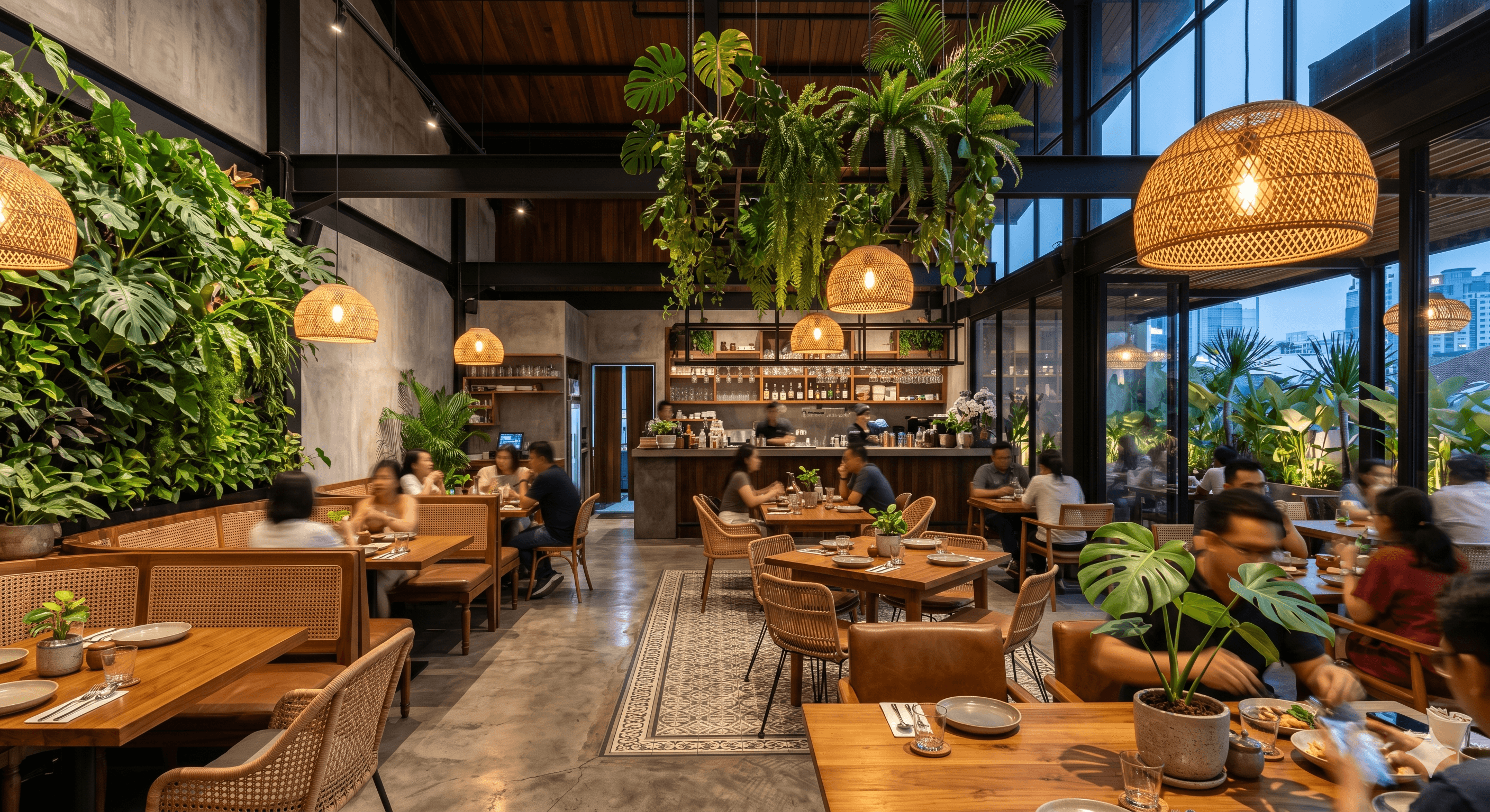 7 Konsep Desain Interior Restoran Jakarta yang Bikin Tamu Balik Lagi