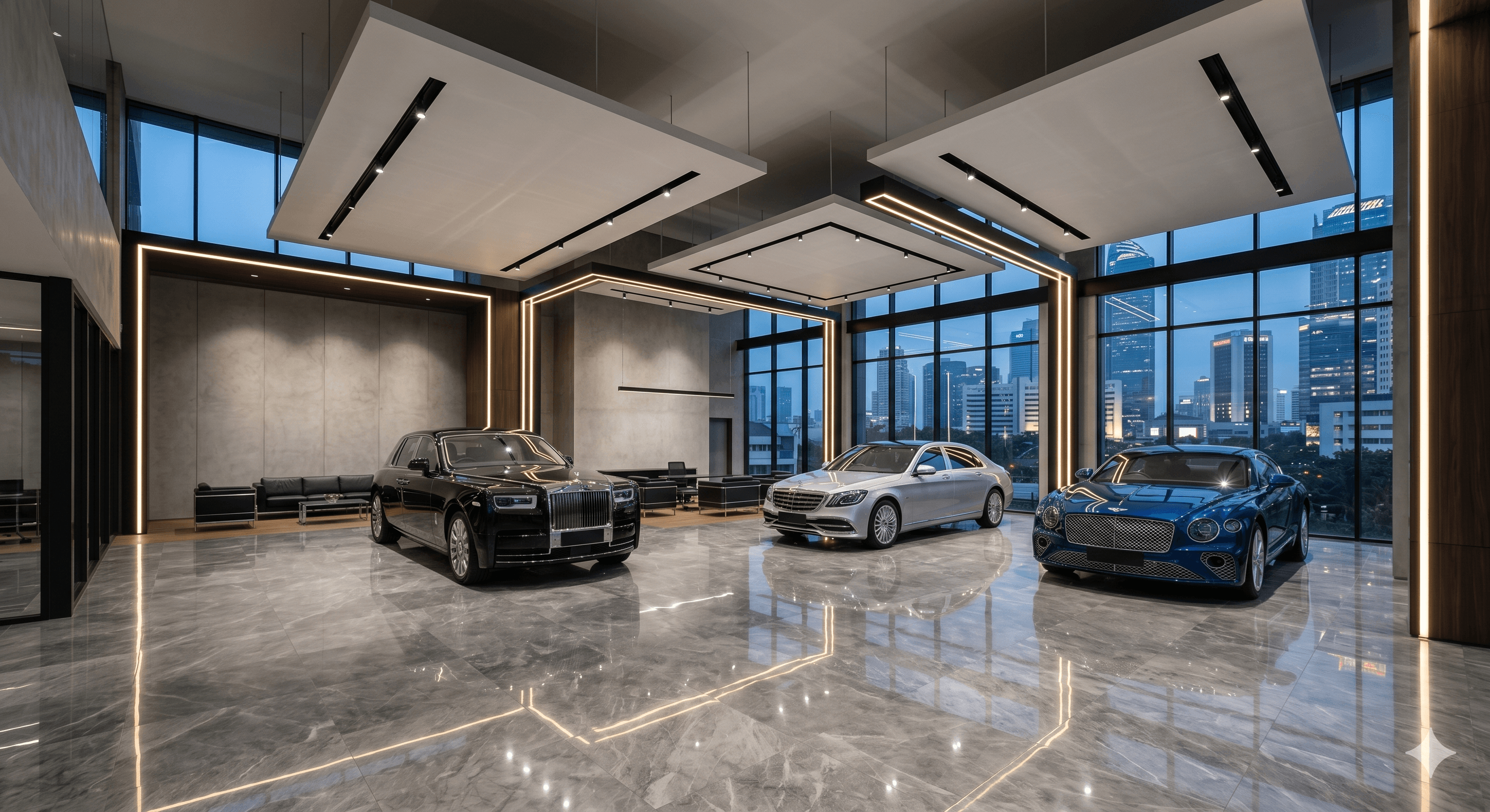 10 Inspirasi Desain Interior Showroom Jakarta yang Mewah & Elegan