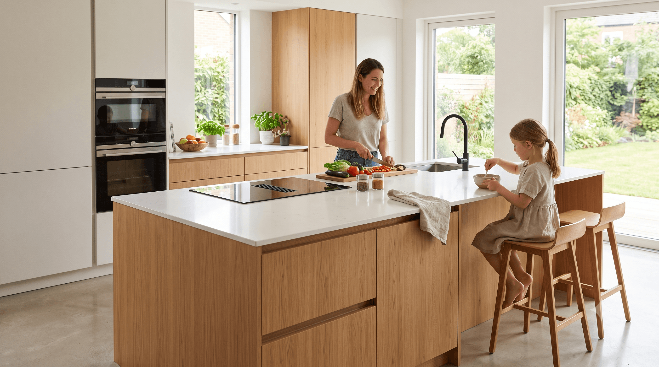 Desain Kitchen Island Dapur: Ubah Area Masak Jadi Pusat Interaksi