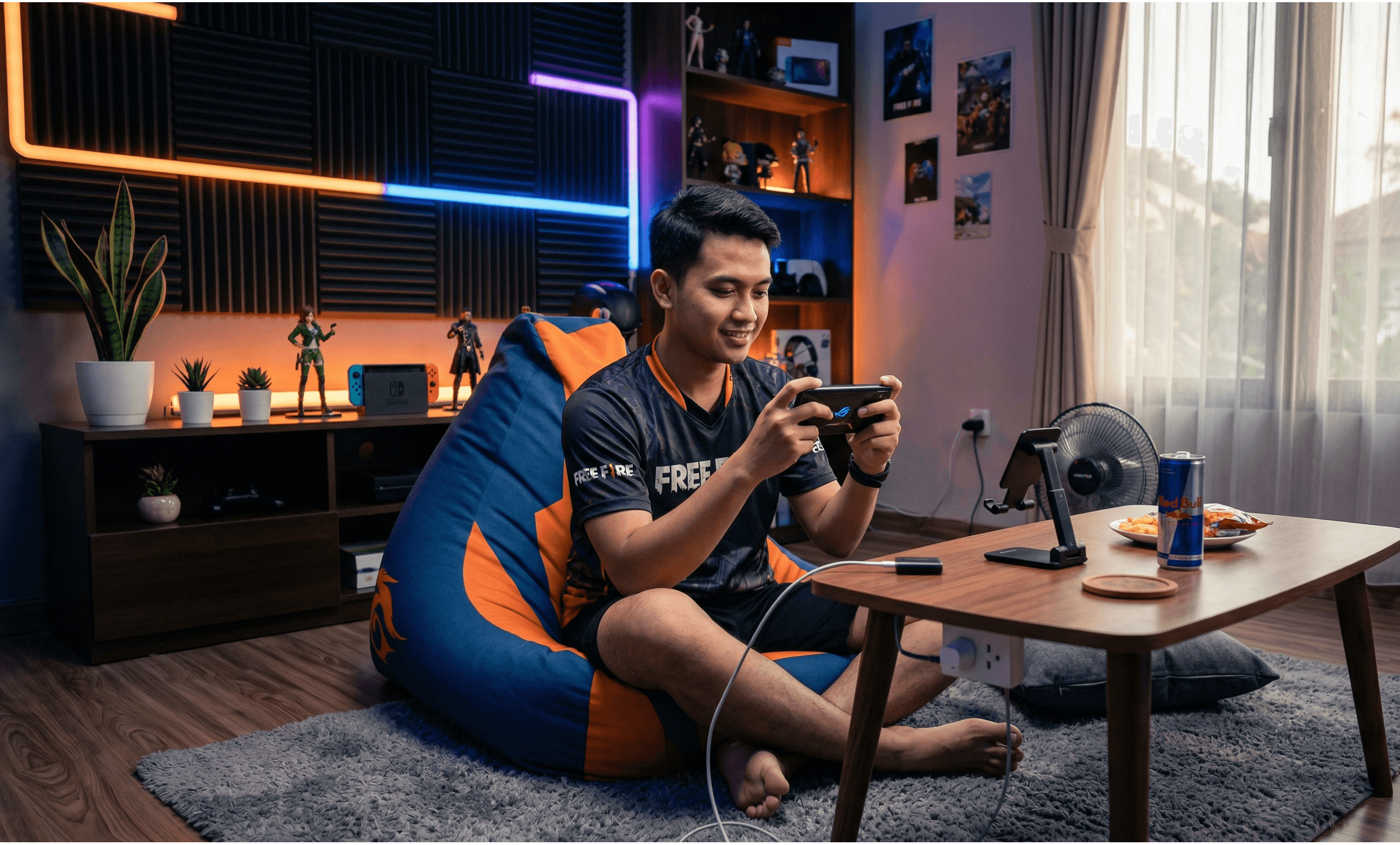5 Desain Ruangan Main Free Fire Nyaman Bikin Booyah Terus!