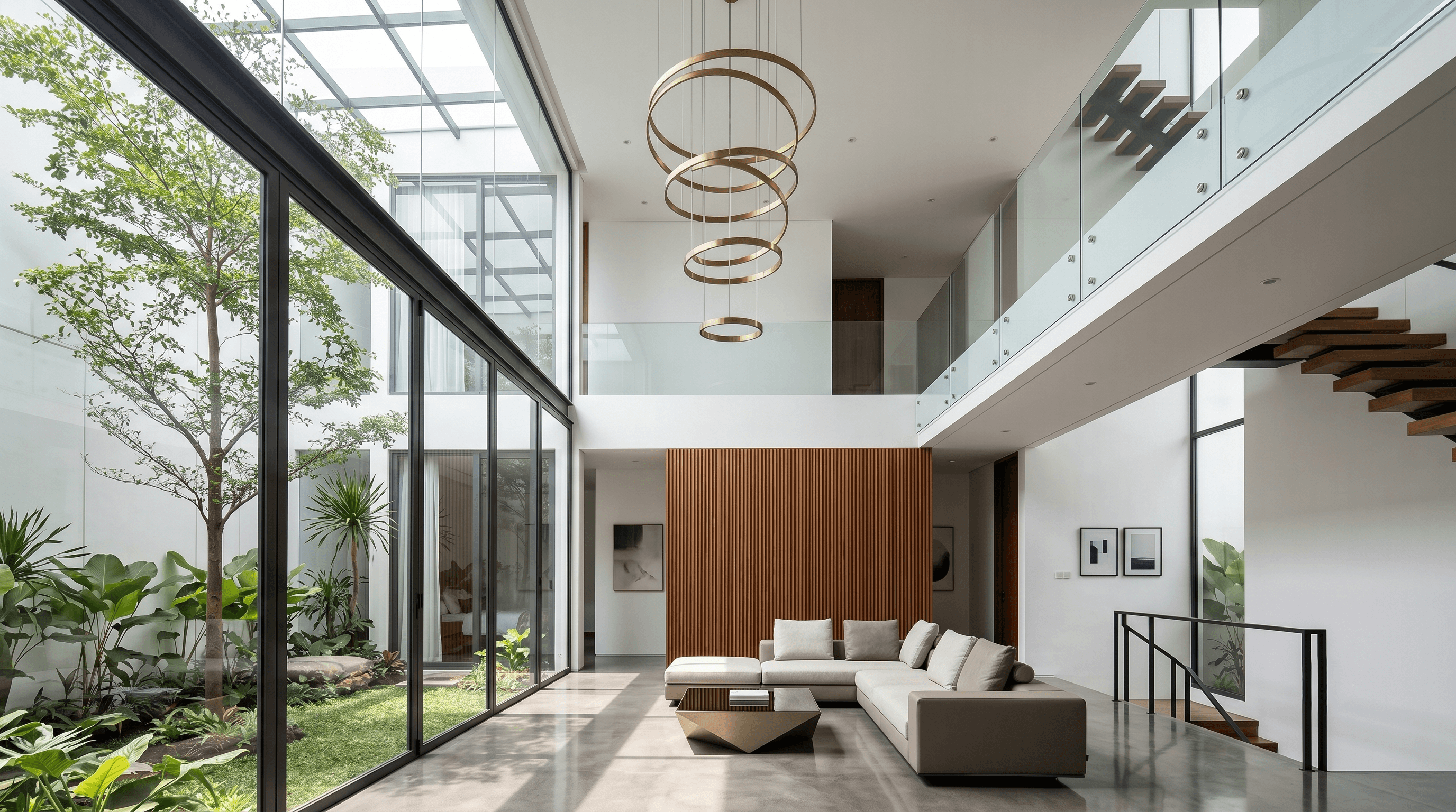 Desain Void Rumah Double Volume Agar Terasa Lebih Megah