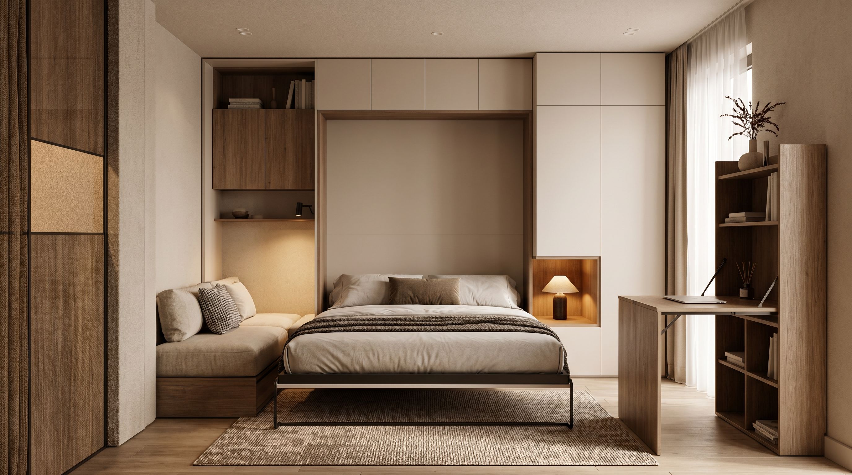 Tips Pilih Furnitur Multifungsi Apartemen Studio Tanpa Bikin Sumpek