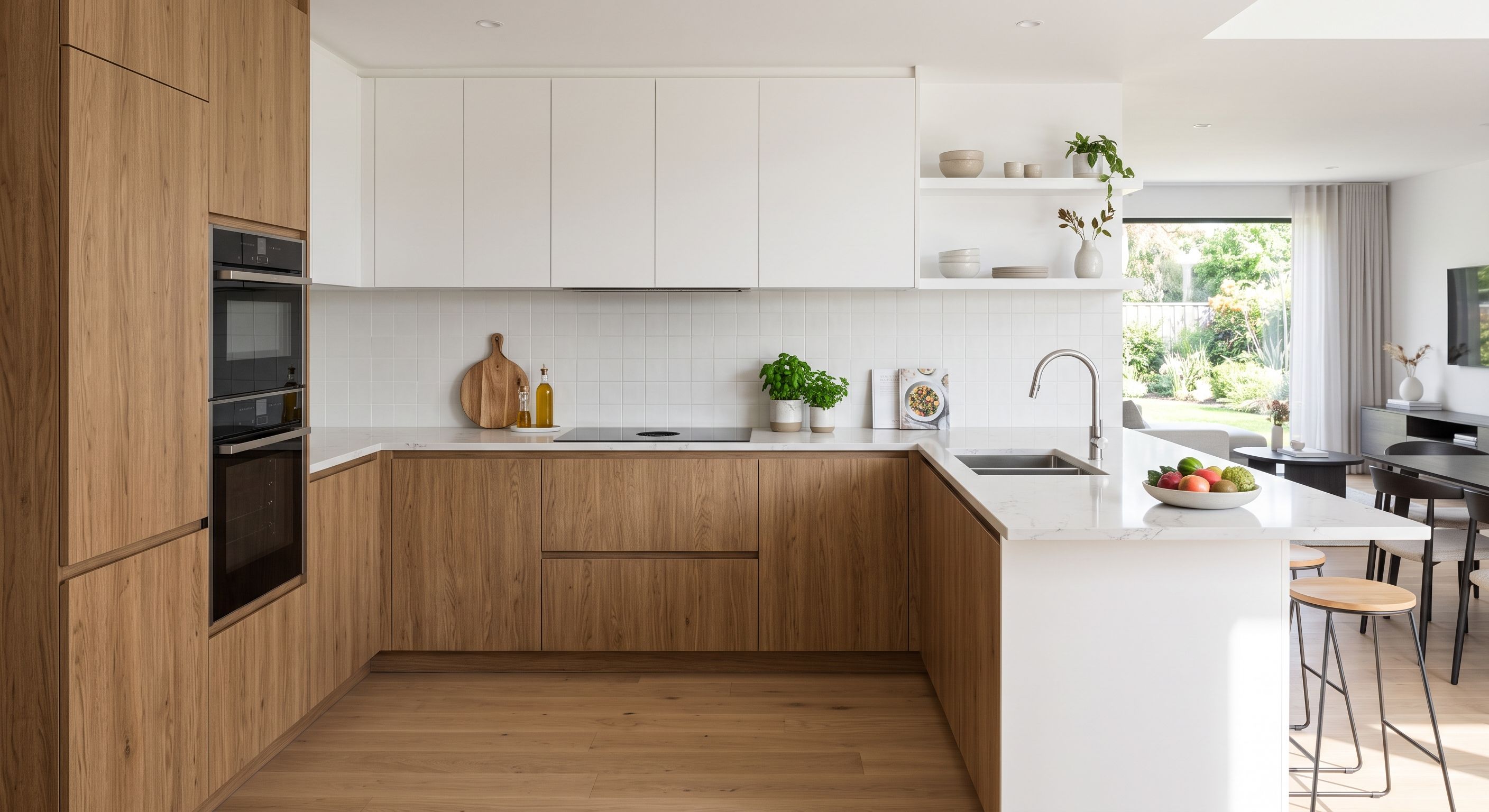 Kabinet Dapur Melengkung? Cek Beda Multipleks, Blockboard & HPL