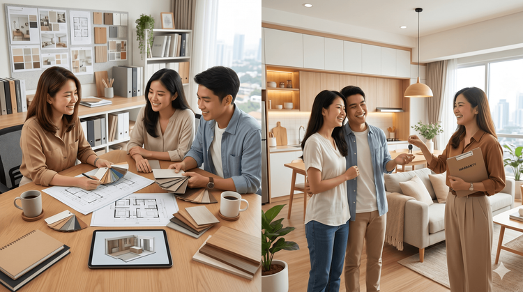 Bongkar Proses Desain Interior SJD Interior Sampai Handover