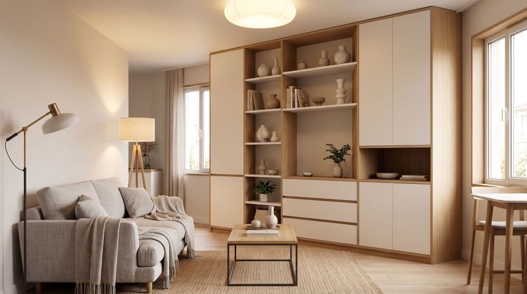 Cara Menata Storage Vertikal Apartemen Kecil Agar Tidak Terasa Sesak