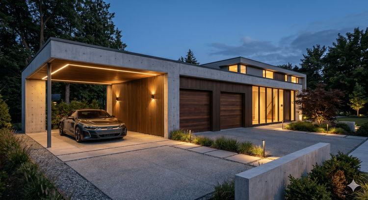 10 Inspirasi Desain Carport Minimalis Modern Mewah di Jabodetabek