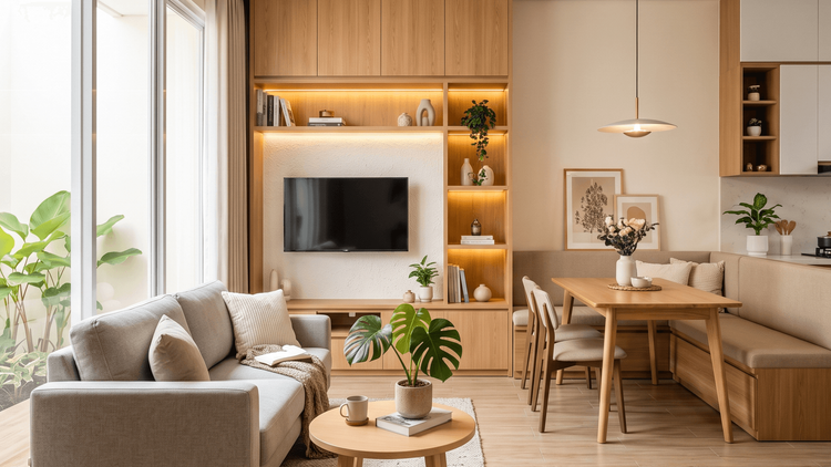 Desain Interior Cilodong Depok: Trik Layout Rumah Cluster Agar Lega