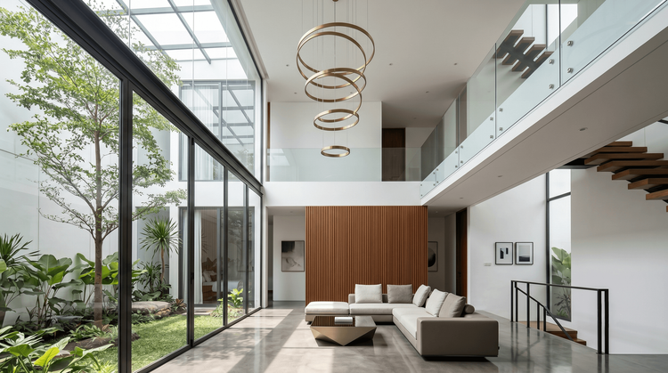 Desain Void Rumah Double Volume Agar Terasa Lebih Megah