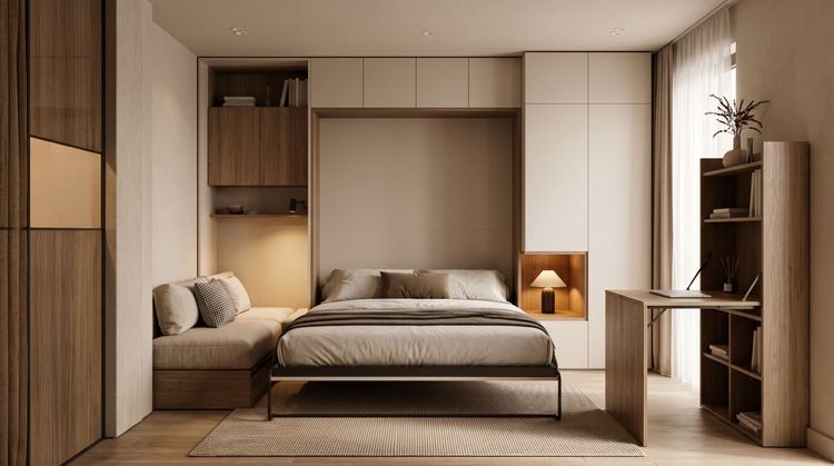 Tips Pilih Furnitur Multifungsi Apartemen Studio Tanpa Bikin Sumpek