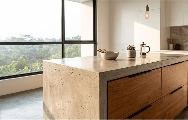 Furniture Beton Ekspos: Tren Industrial Custom yang Makin Personal