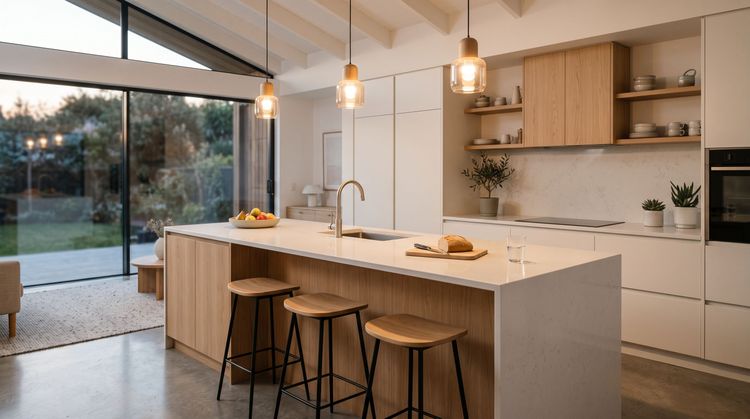 Inspirasi Dapur Island Minimalis: Estetika Nyaman Rumah Tapak