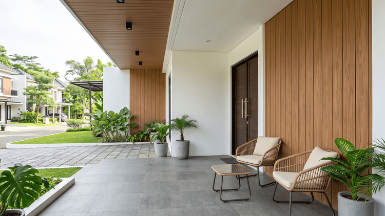 Kenapa Desain Teras Depan Rumah Sering Terlihat Kusam? Ini Solusinya