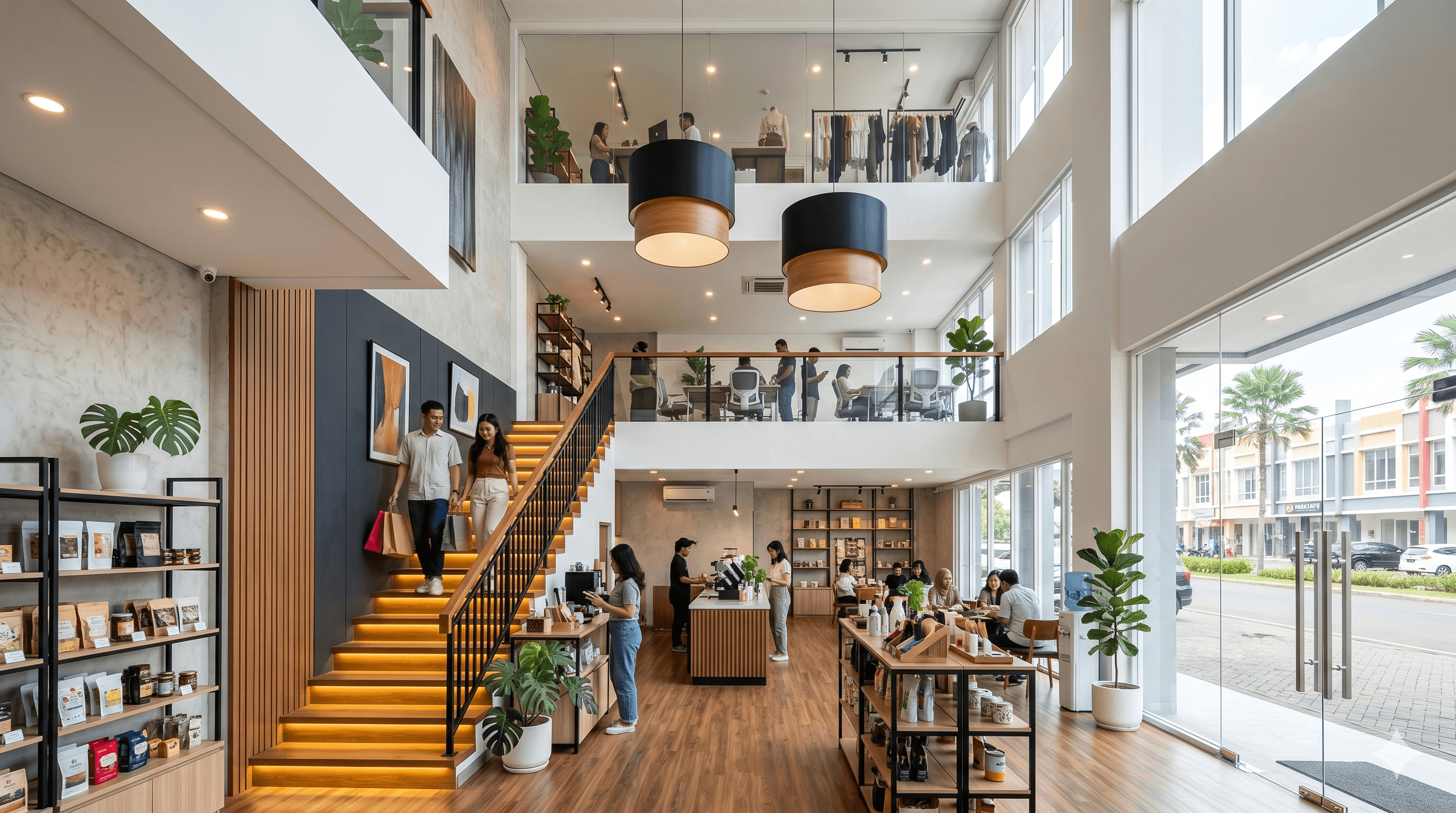 Optimasi Space 4 Lantai: Trik Desain Interior Ruko BSD City