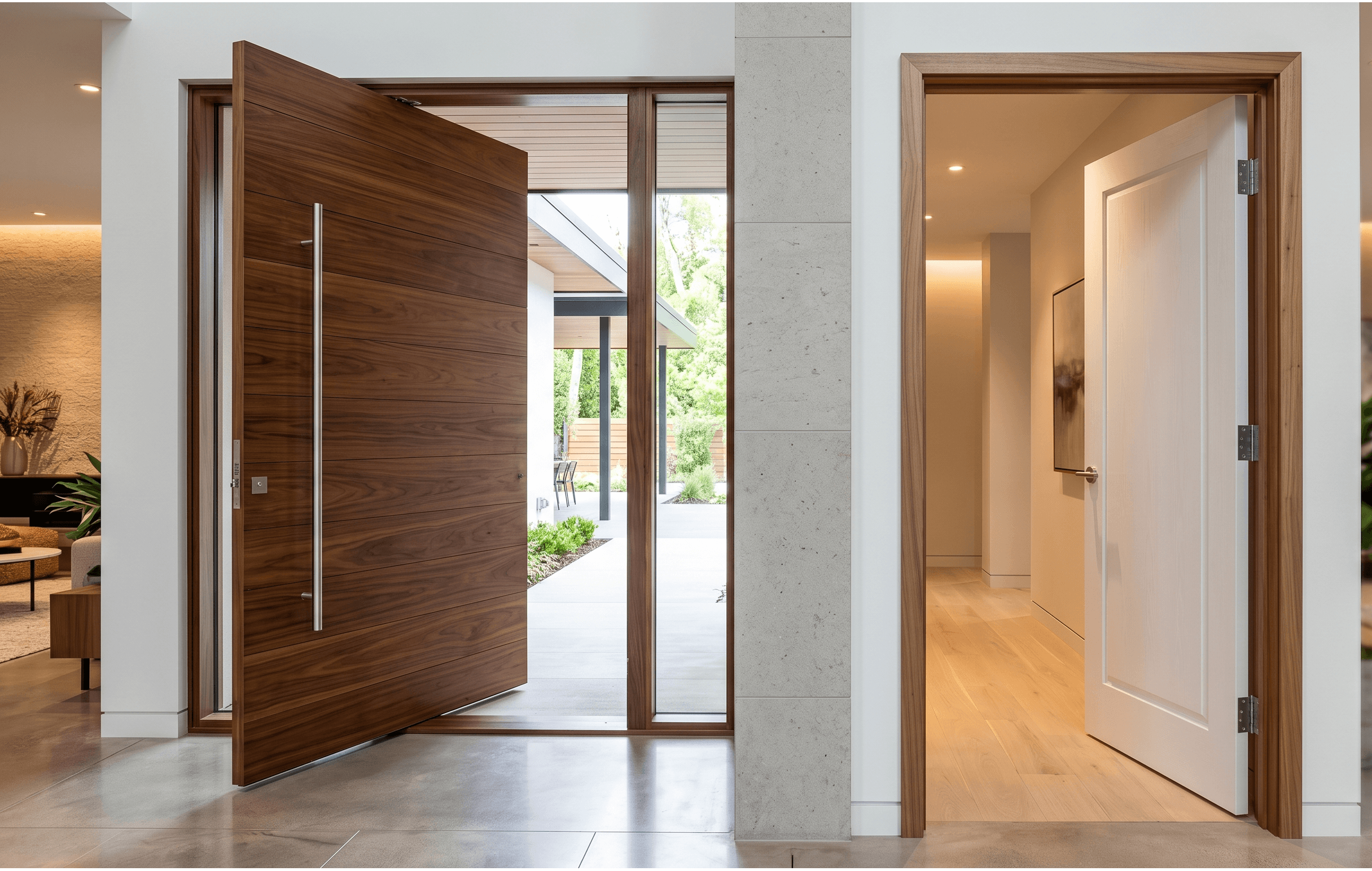 Pintu Pivot Rumah Desain vs Pintu Swing: Mana yang Terbaik?