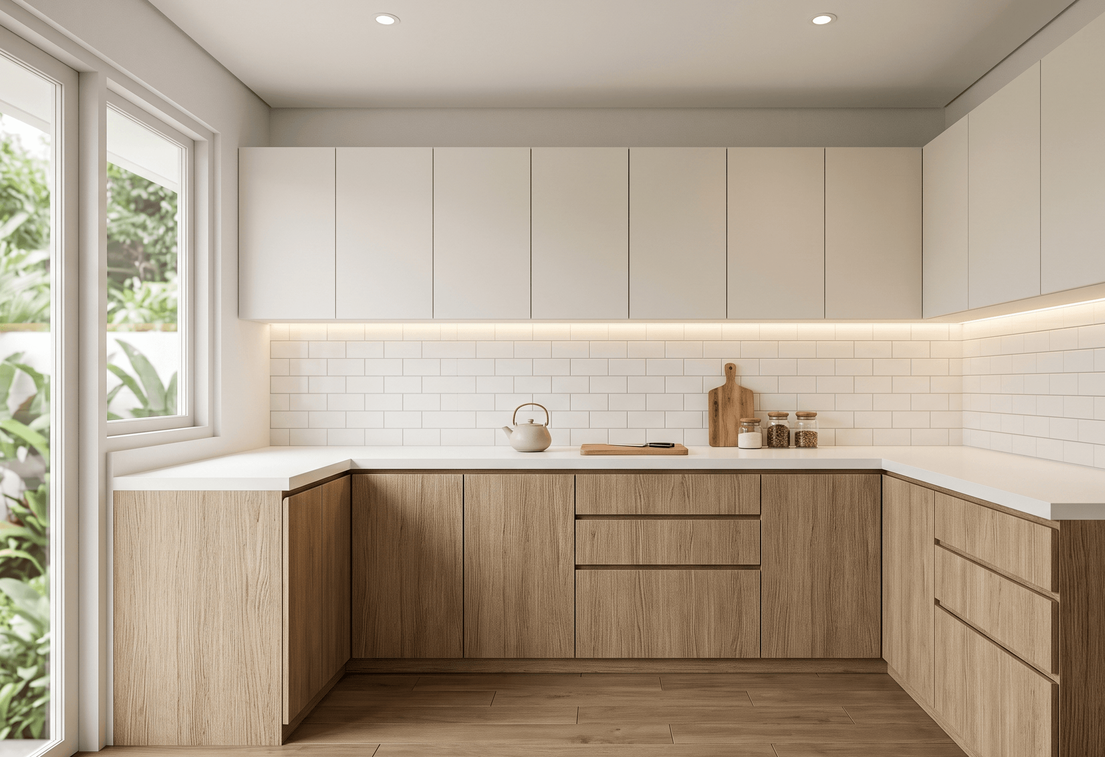 Rahasia Kitchen Set Japandi Bogor Tahan Lembab untuk Dapur Sempit
