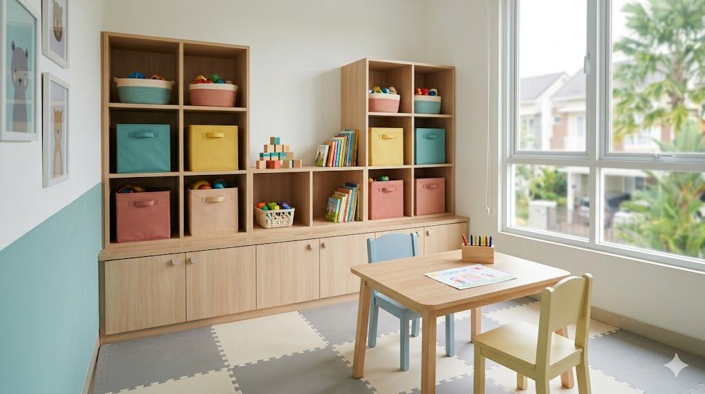 Solusi Desain Ruang Bermain Anak Indoor yang Aman & Anti Berantakan