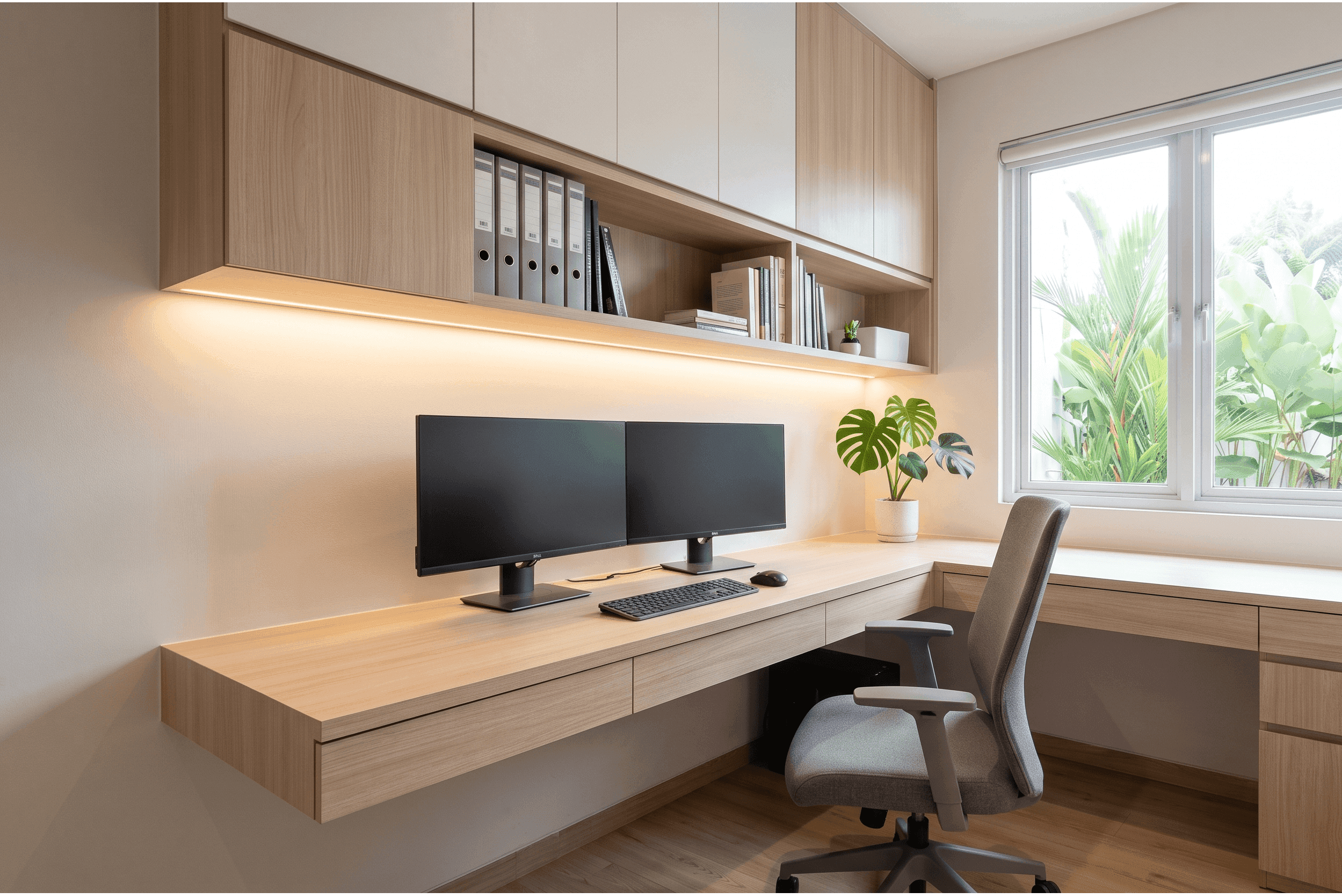 Studi Kasus Home Office Bogor 16m²: Rahasia Layout Fungsional & Lega