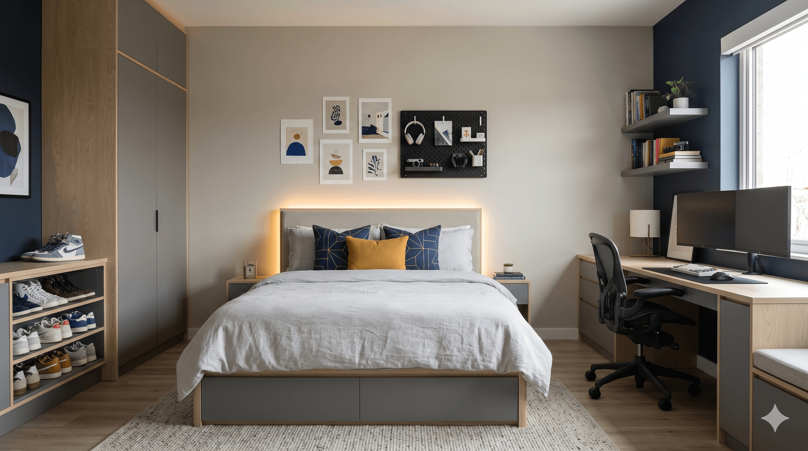 Trik Desain Kamar Tidur Remaja: Estetik, Ekspresif & Fungsional